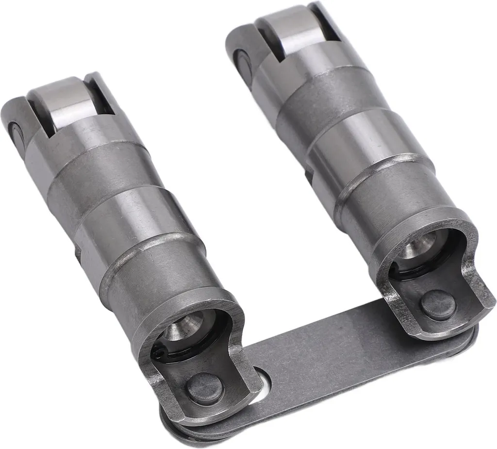 Jeu de 8 Poussoirs de Soupape à Rouleaux SBC 350 V8 avec Barre de Liaison