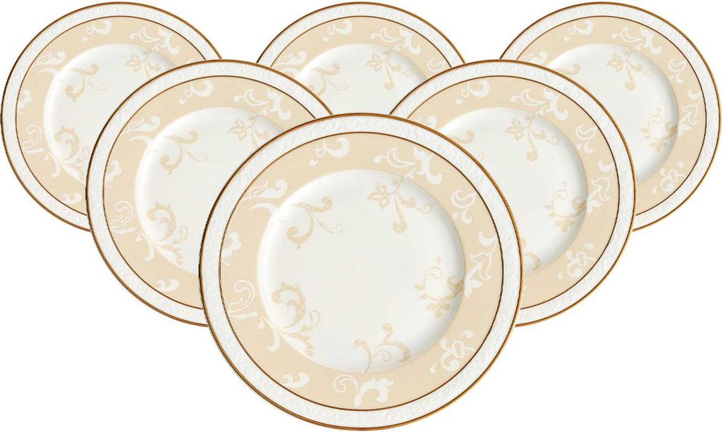 Villeroy & Boch Ivoire Frühstücksteller ø 22,7 cm 6er Set