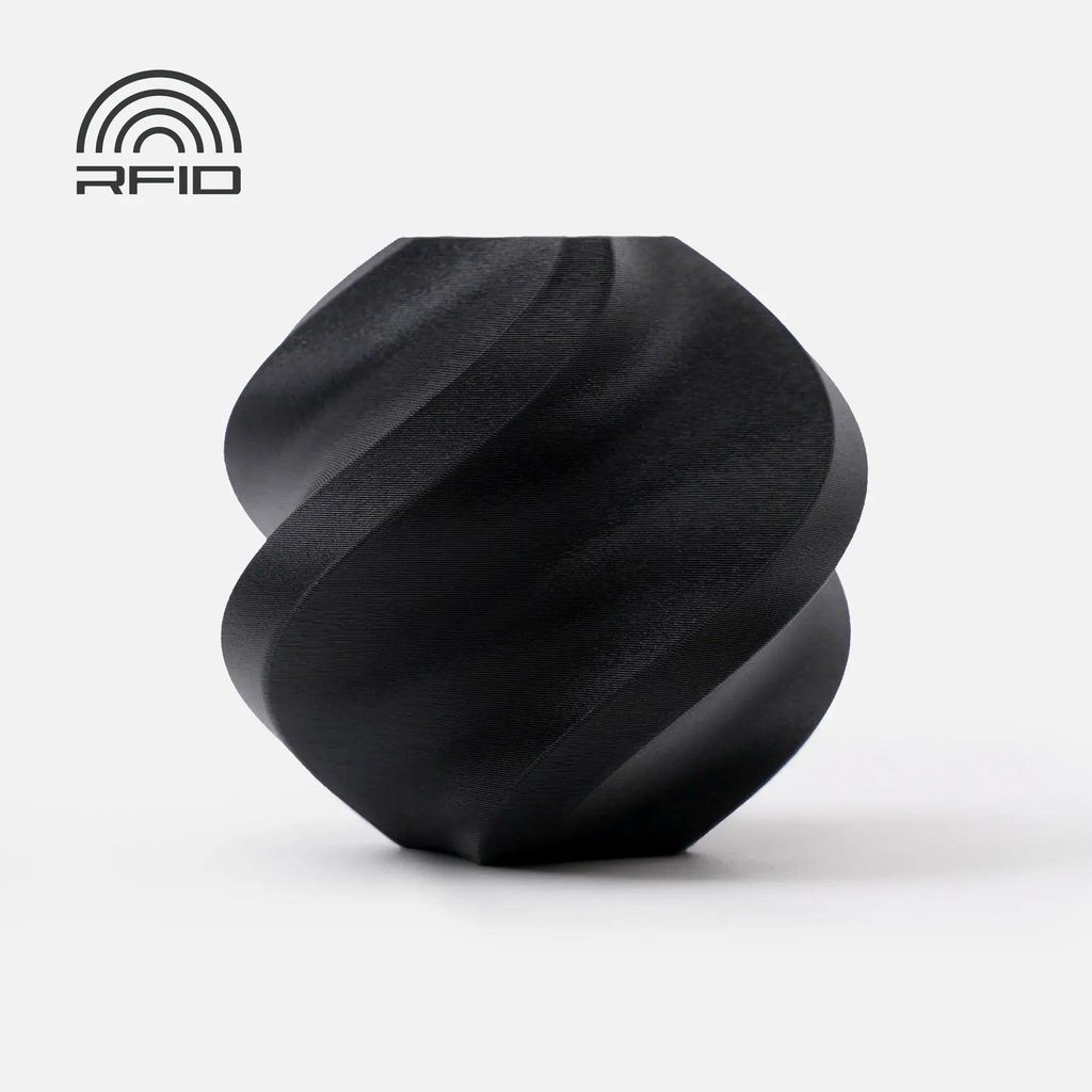 Bambu Lab PLA matná, barva Charcoal (11101), 1,75 mm, 1 kg Obrázek produktu 