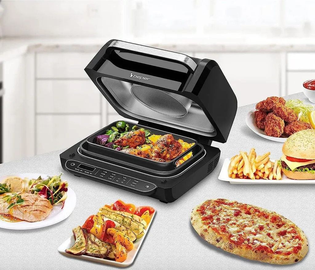 Airfryer multifonctionnel : température ajustable et cuisson rapide