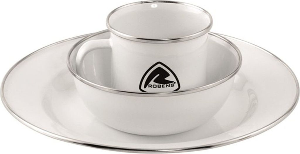 Robens TONGASS SINGLE, Set, Emaillierter Stahl, Rund, Produktbild 