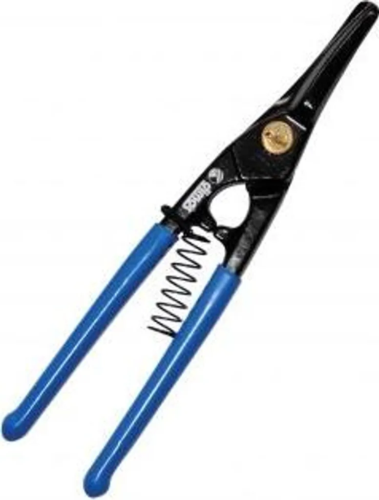 Cisaille droite 260 mm DIMOS avec lames étroites pour coupe du zinc