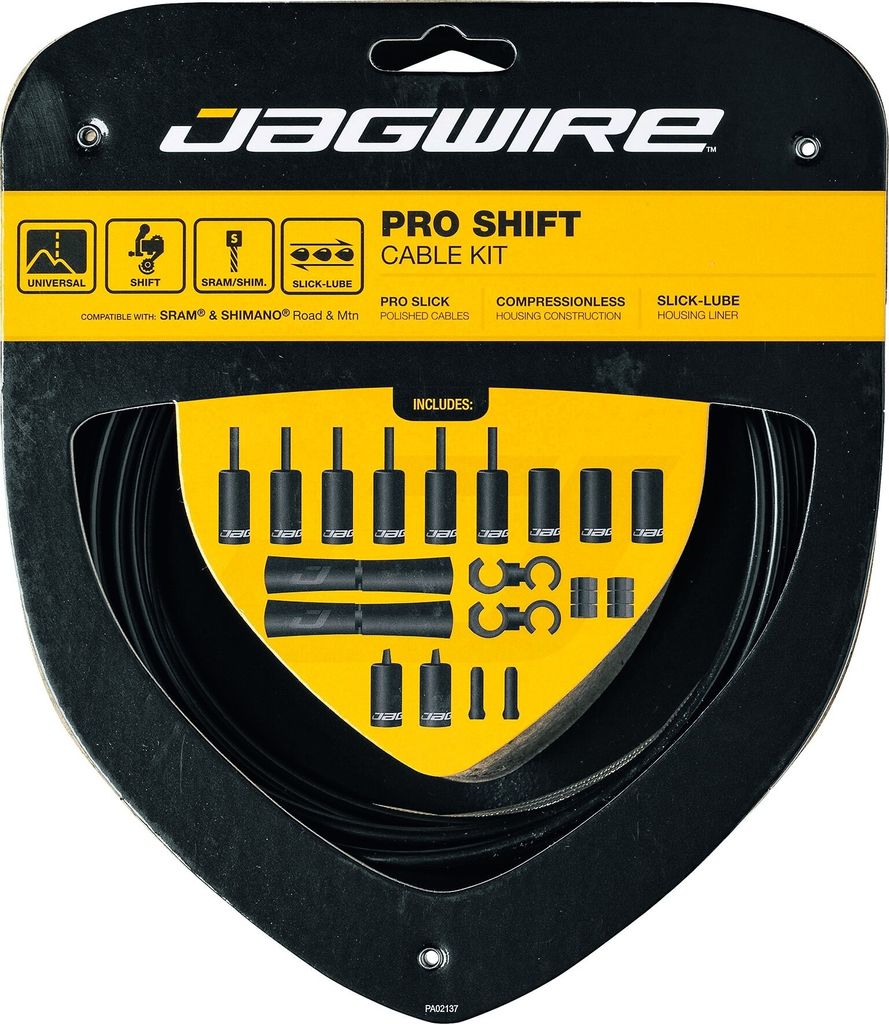 Jagwire PCK500, Bremsen-Set, Schwarz