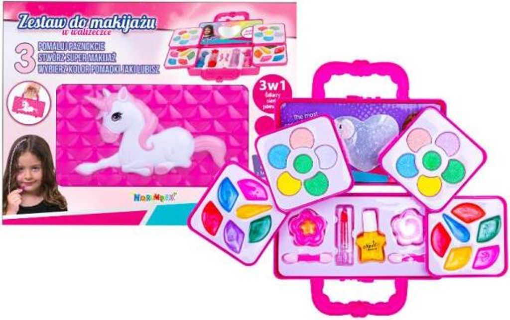 NORIMPEX Promo -Gemälde eines Einhorns in einem Koffer 5115