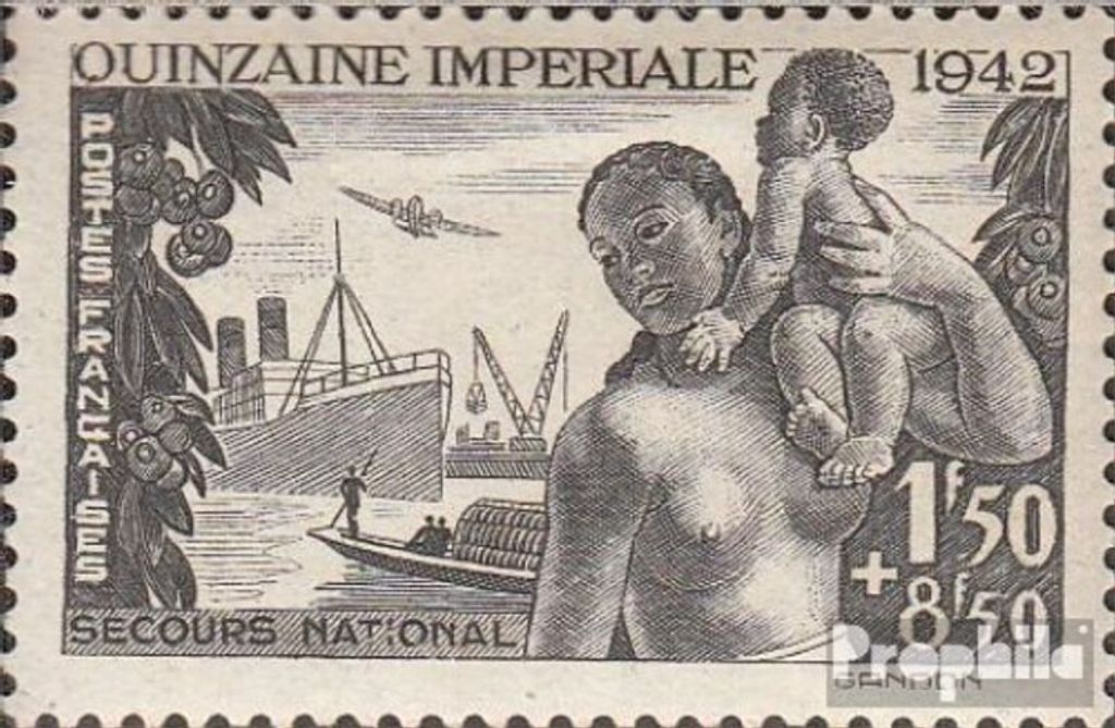 Briefmarken Frankreich 1942 Mi 552 (kompl.Ausg.) postfrisch Nationale Hilfe