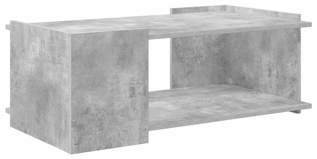 Couchtisch Betongrau 90 x 50 x 33 cm Holzwerkstoff