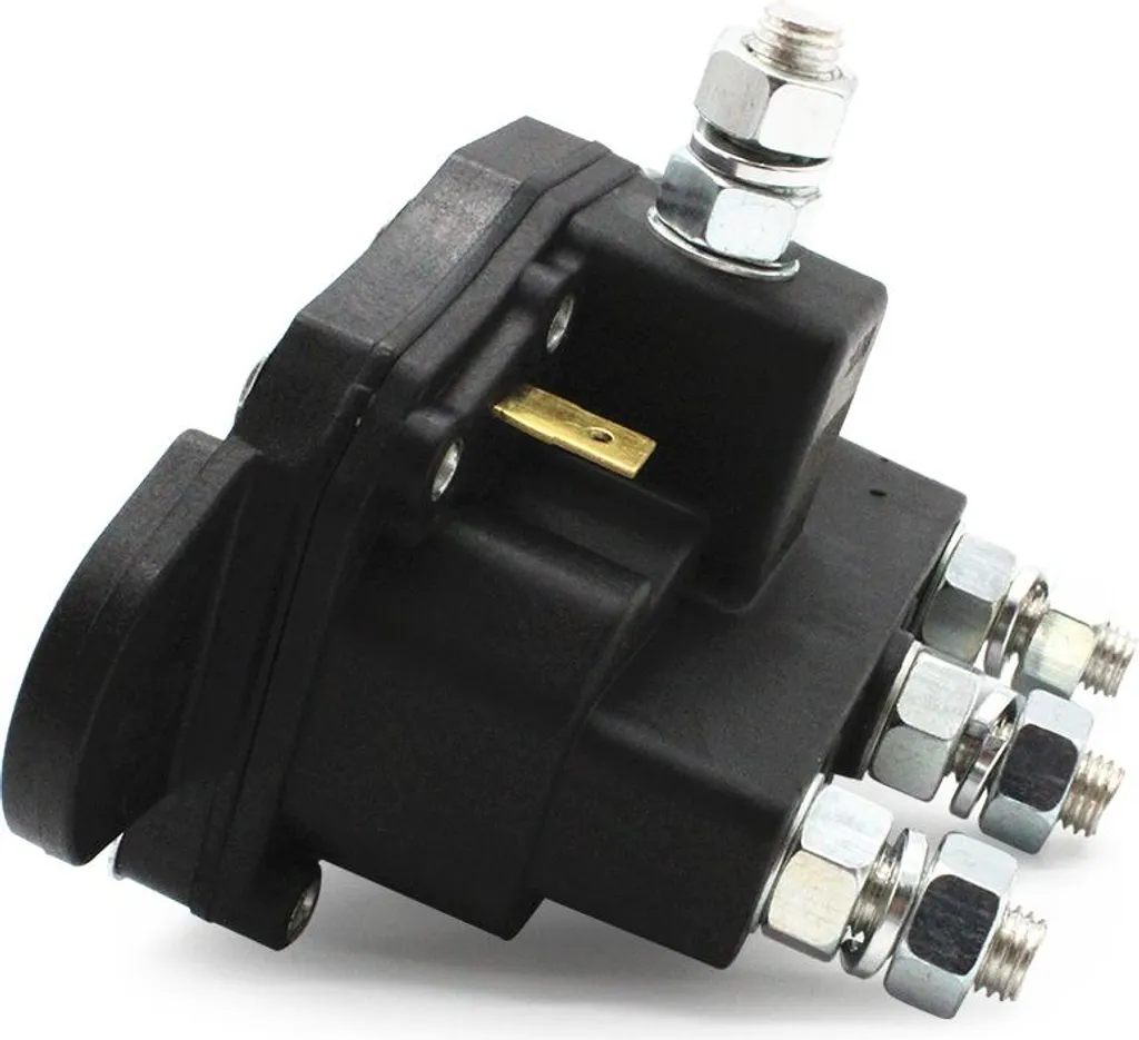 Solénoïde de Treuil 12V Réversible pour Commande Moteur Électrique DC - 4