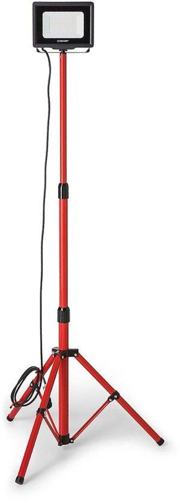 LED-Bouwlamp mit Stativ und langem Kabel für Innen- und Außenbereich