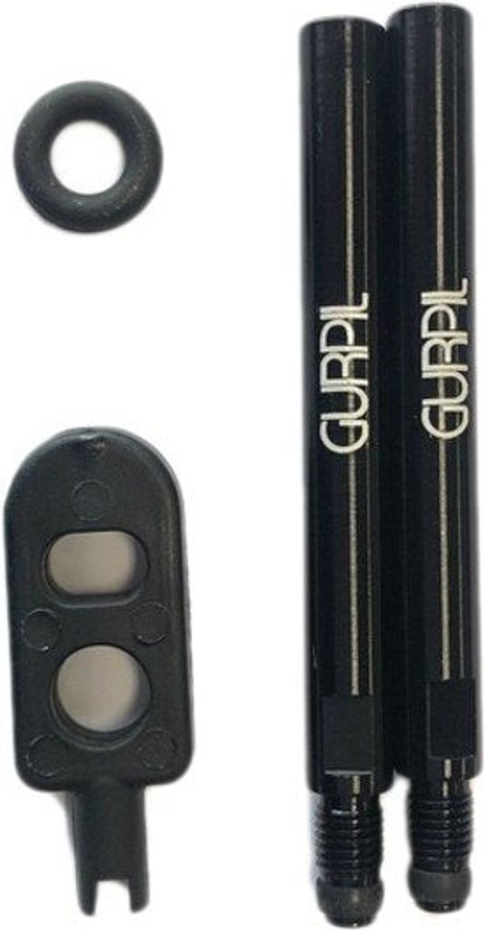 Gurpil Ventilverlängerung Schwarz 50 mm Schwarz 50 mm