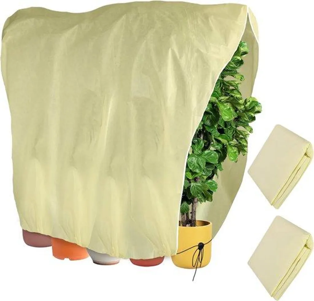 Voile d'hivernage géant pour palmier - Housse de protection extérieure