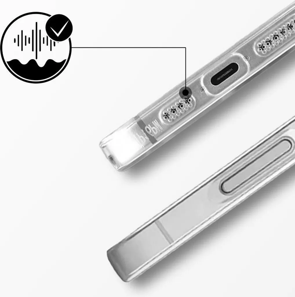 Migliore Custodia iPhone 15 Pro Max MagSafe Trasparente - Test Anti-Urto - 6