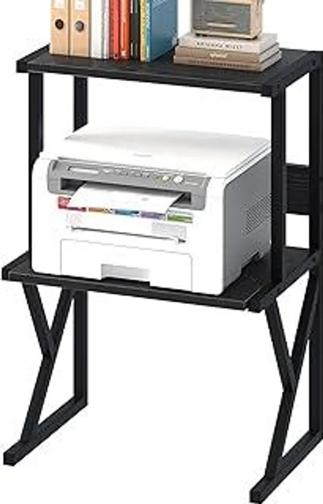 Organizer Scrivania 3 Livelli - Supporto Stampante e Accessori Casa
