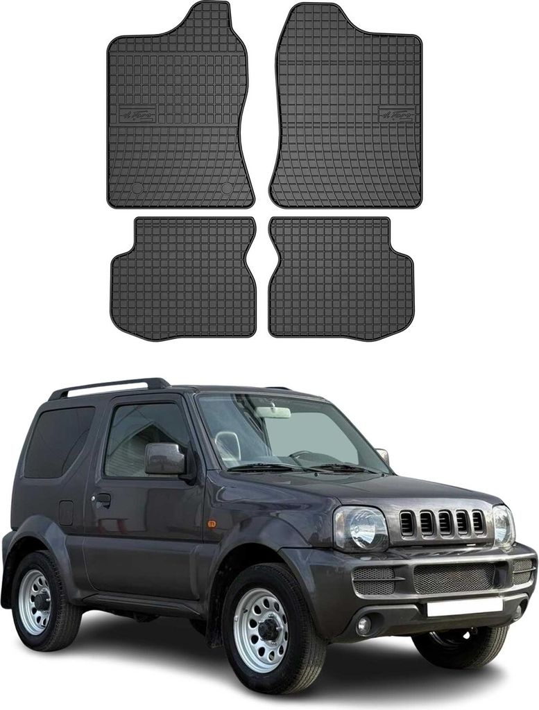 OMAC Gummi Fußmatten für Suzuki Jimny 1998-2018 Automatten Produktbild 
