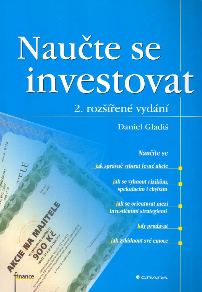 Guide de l'Investissement Valeur Livre Finance Daniel Gladiš Bourse