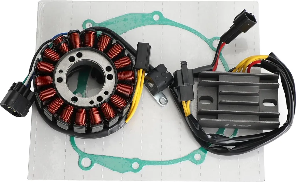 Alternateur Moto et Redresseur de Courant pour DR-Z400SM 7 Fils 18 Pôles