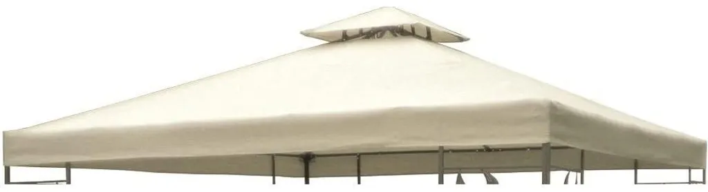 Toile de toit pour tonnelle 3x3m pavillon de jardin à double niveau