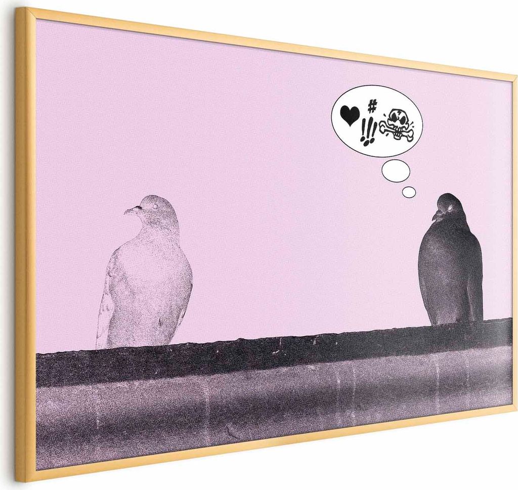 Posterpapier Poster - Courtship 60x40 cm Tiere g-A-0156-ao-a