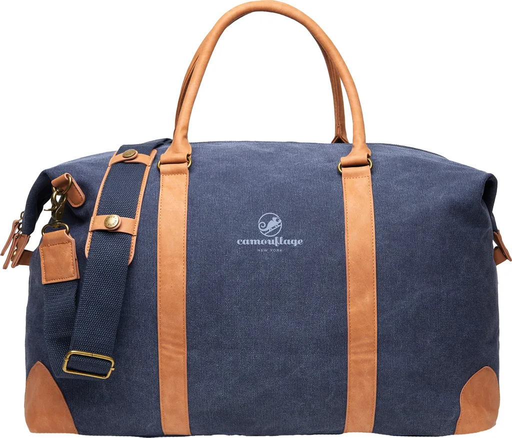 Borsa Viaggio Vinga Bosler Blu Navy - Tela Riciclata Premium XD753
