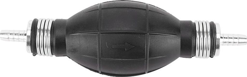 ABS-Kraftstoffleitung, Benzinpumpe, Hand-Primerbirne, Einweg-Versorgungsventil für Auto, Boot, Marine (6 mm)