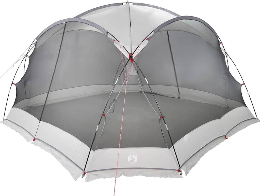 vidaXL Moskitonetz-Zelt mit Dach Grau 434 x 434 x 230 cm