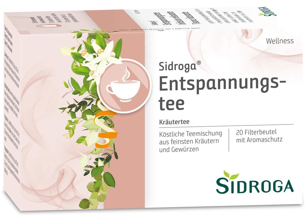 SIDROGA Wellness Entspannungstee Filterbeutel