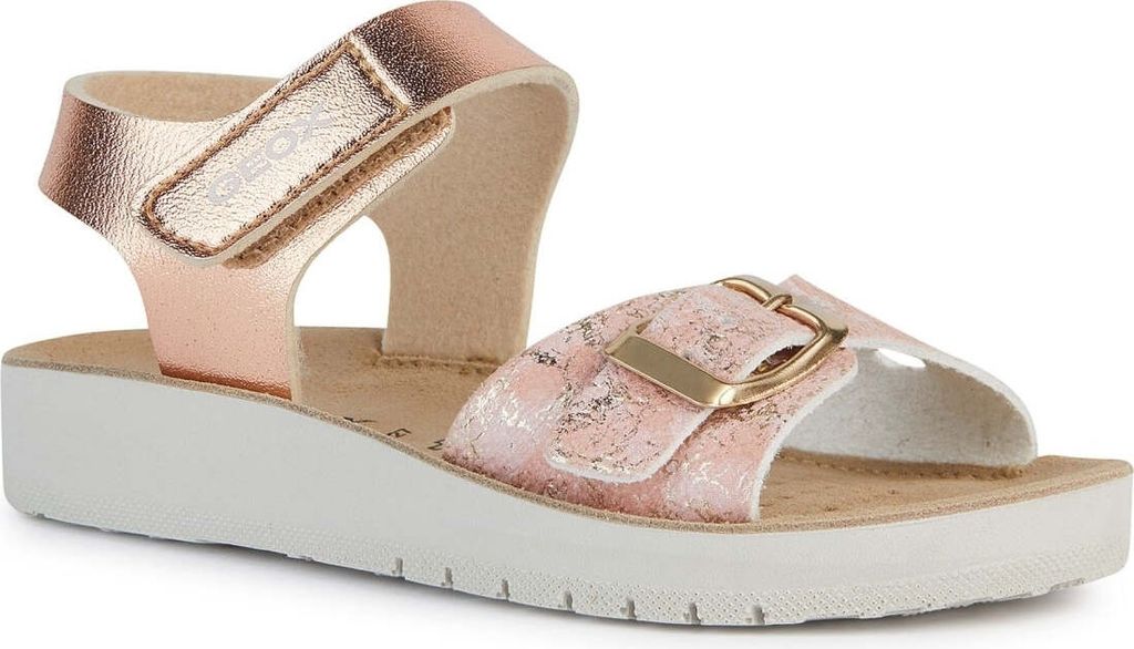 Geox Mädchen Klassische Sandalen J15EAB 0BNBL C8124 Farbe: Rosa Größe: 33