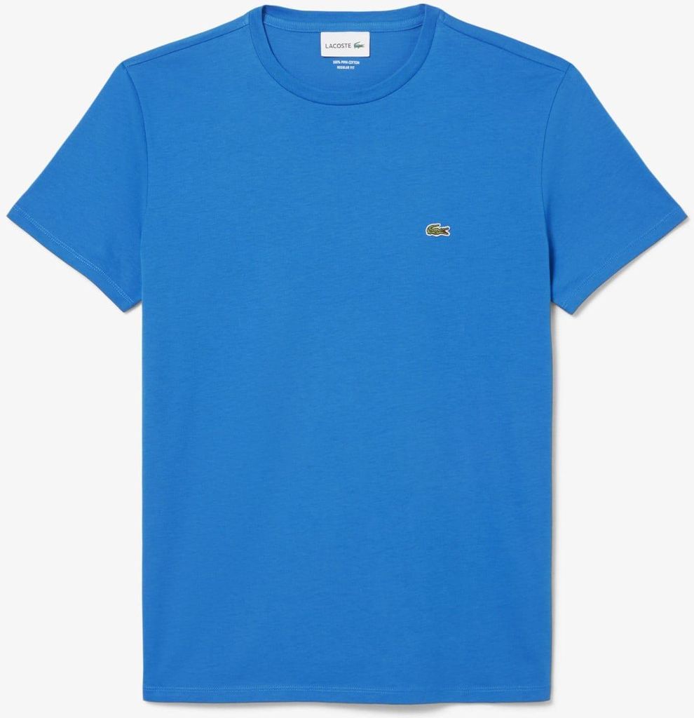 Lacoste - "Pima" T-Shirt für Herren GT196 (XS) (Blau)