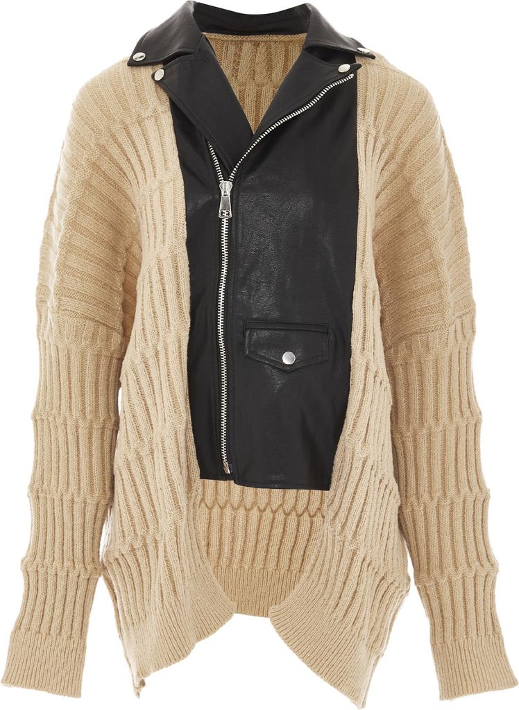NAEMI damen strickjacke - beige, M