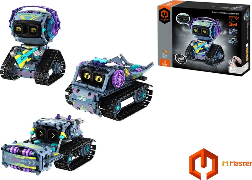 Robot iM.Master RC avec guitare interactive et contrôle à distance 3 en 1