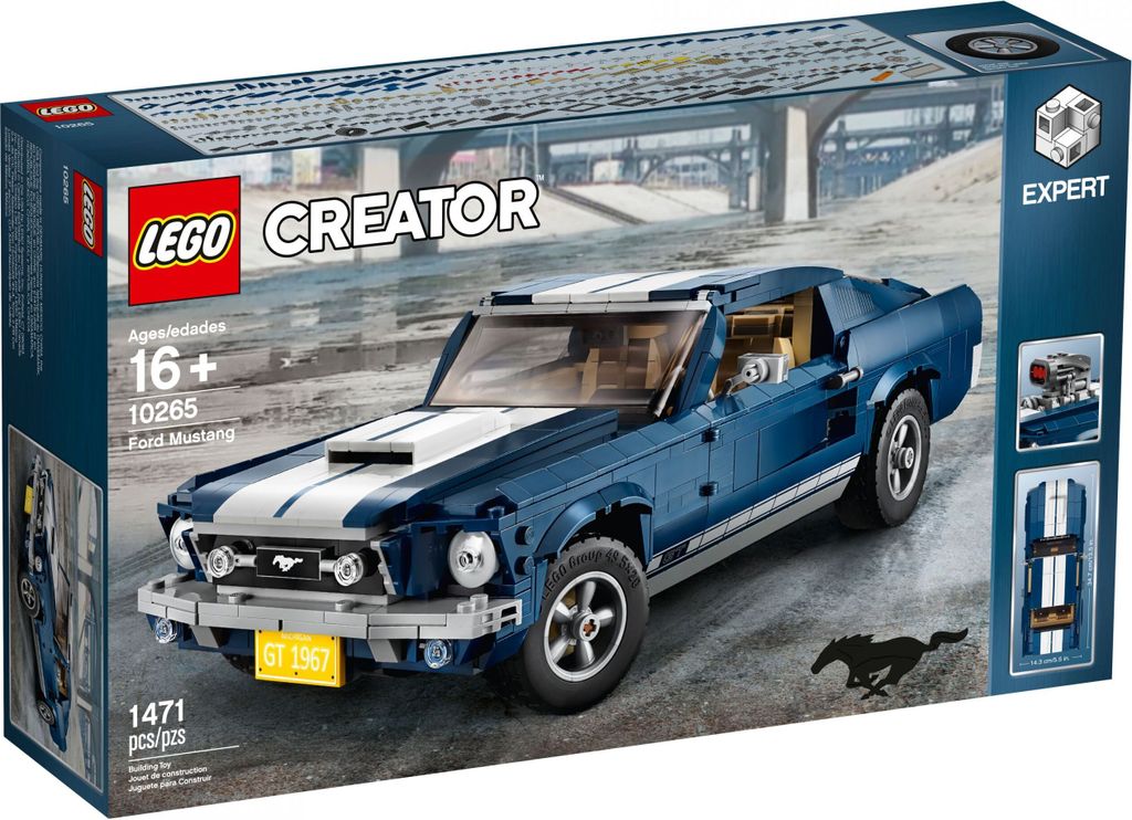 LEGO Creator Expert Ford Mustang Model, Zestaw do Zdjęcie produktu 