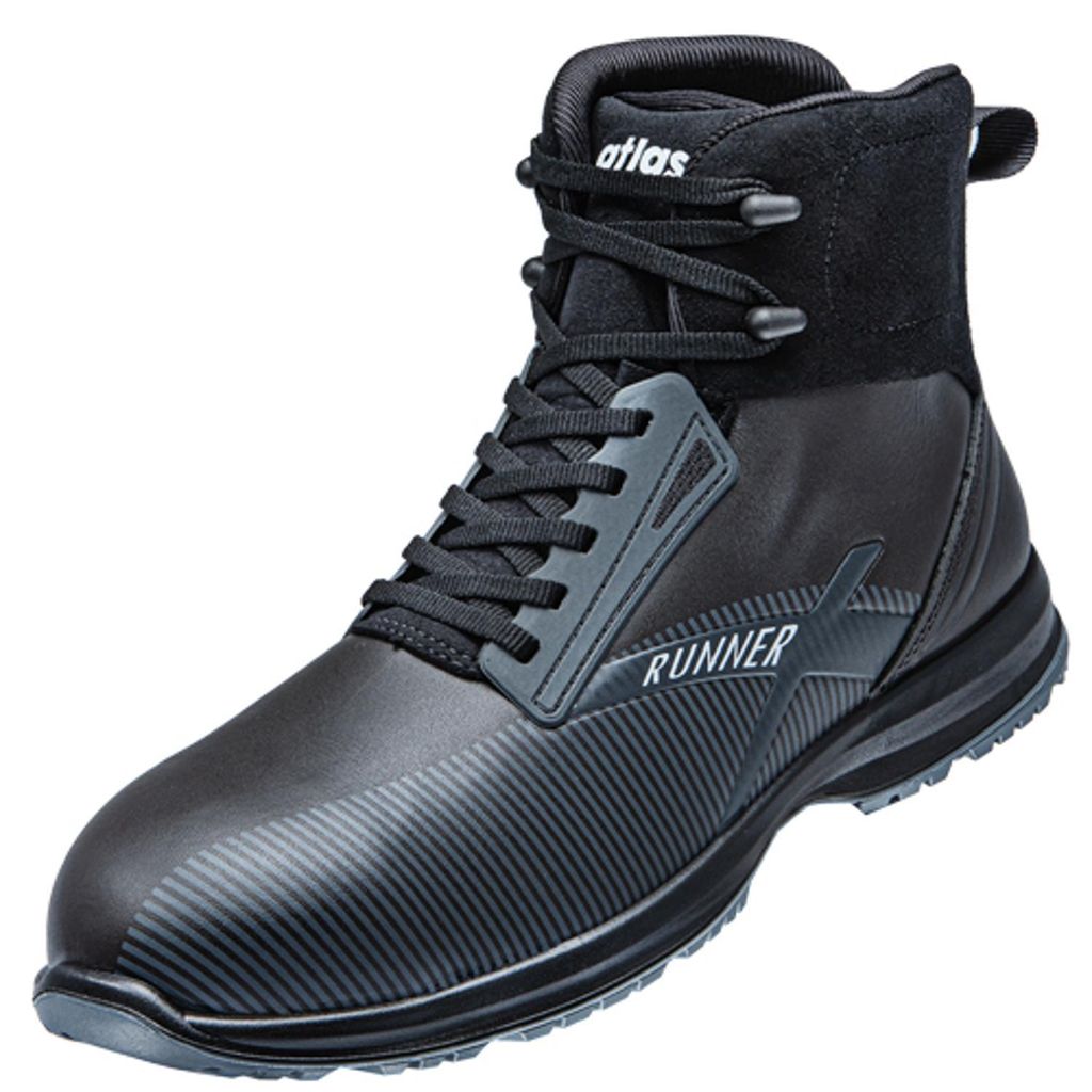 Atlas Sicherheitsstiefel Runner 305 S3 SRC ESD Gr. 48 schwarz/grau