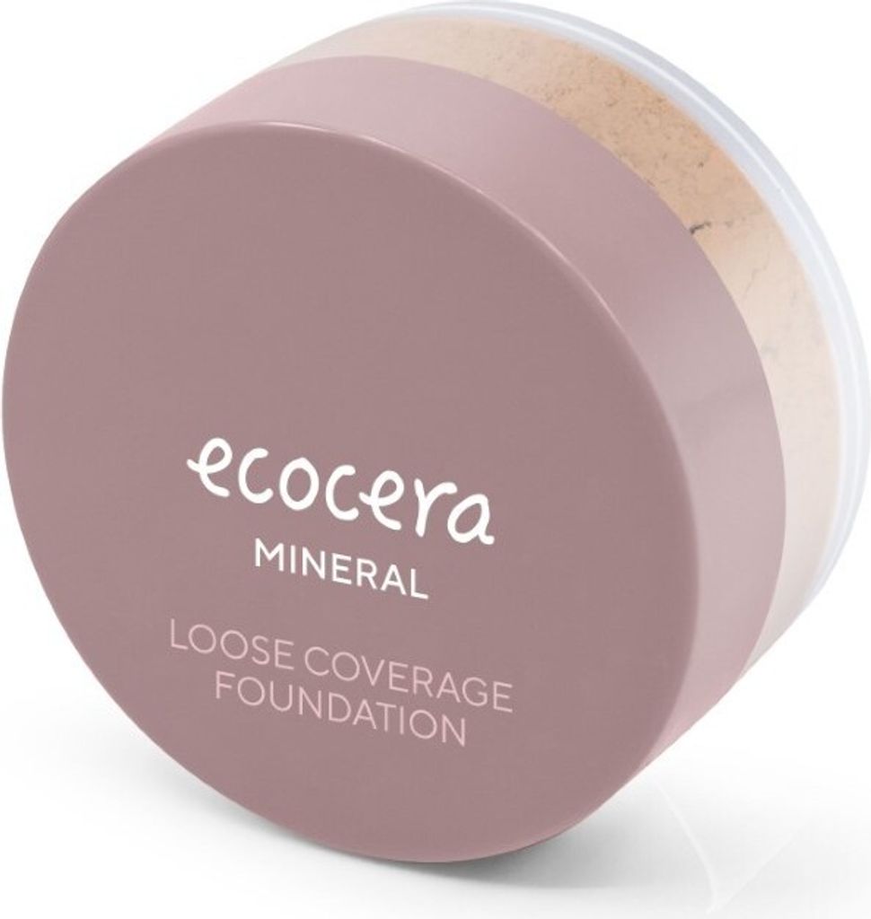 ECOCERA Powder Covering Mineral Foundation W1 LISBONA (warmer Farbton)