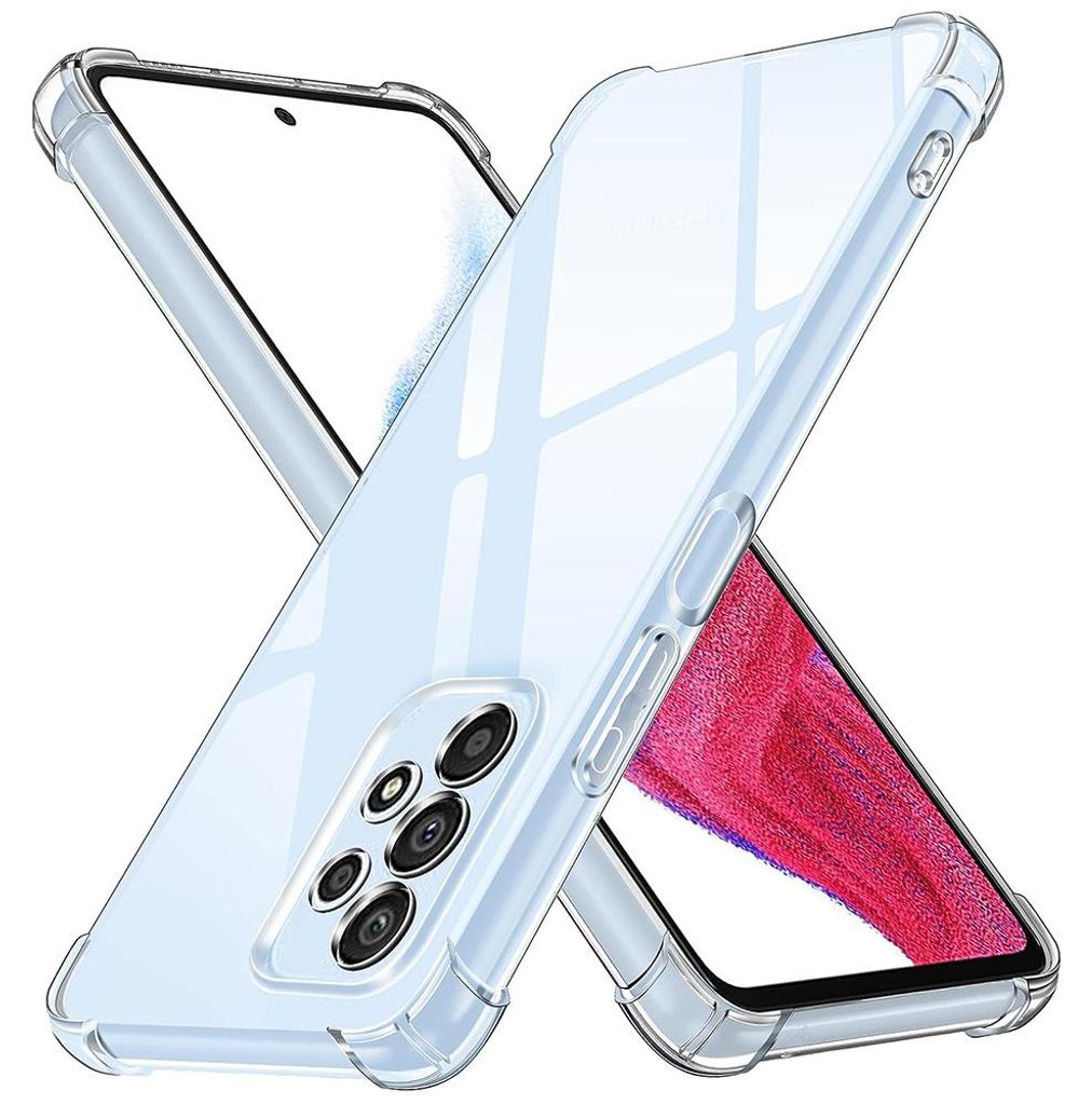 Techsuit Shockproof Back Cover Hülle für Samsung Galaxy A53 - Transparent