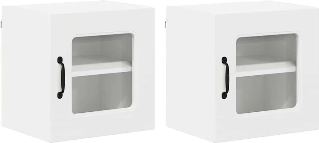 SYFAX™ Kalmar Set 2 Mobili Cucina Bianco 40x31x40 cm - Offerta Esclusiva