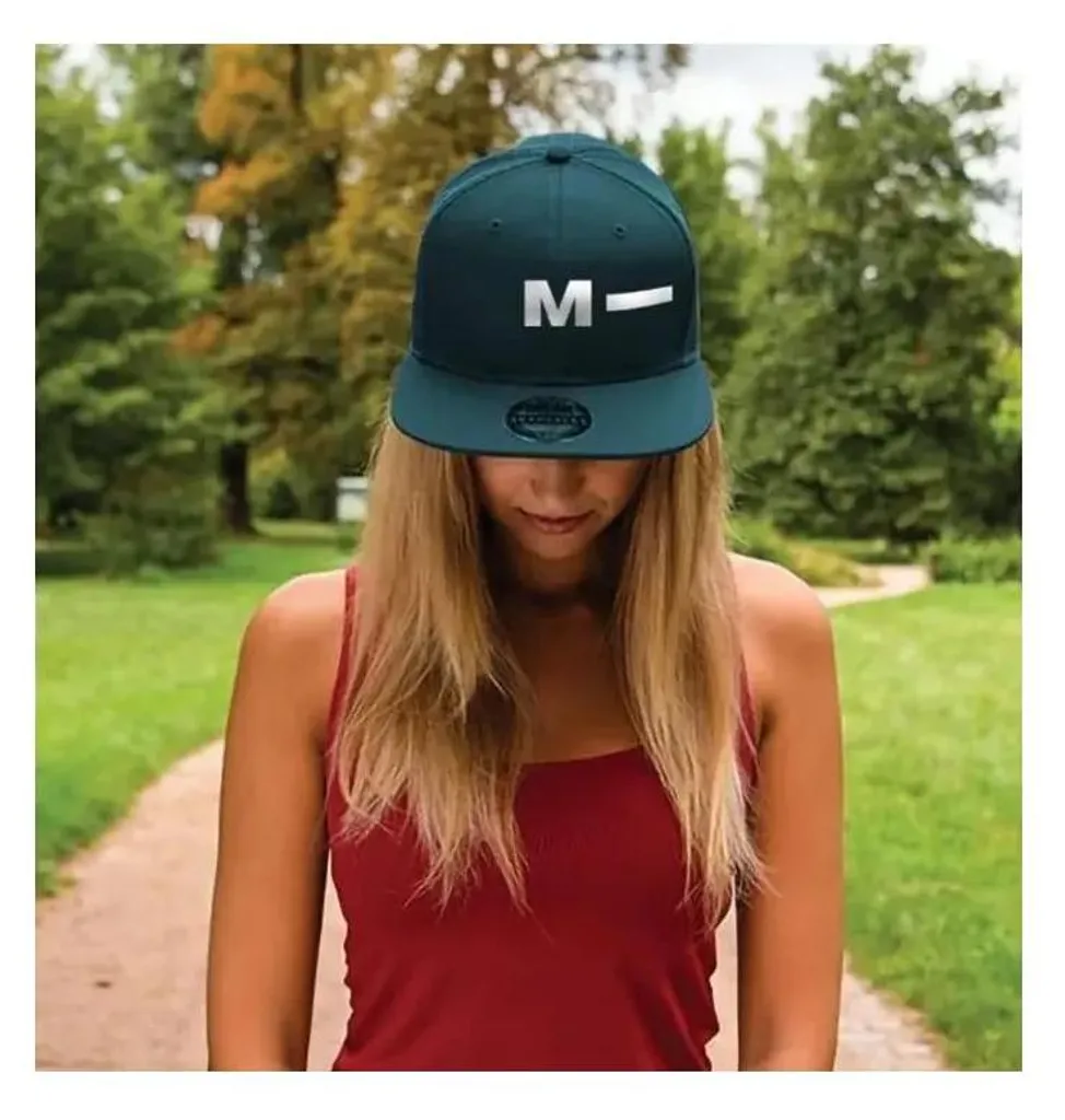 Casquette Snapback Mibo vert ajustable au style urbain et moderne