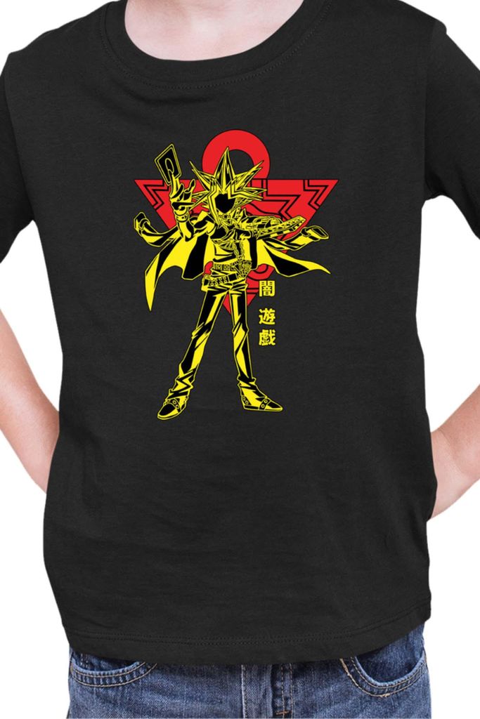 Kinder T-Shirt Japan Manga Anime Comics Yu Gi 019, / Schwarz