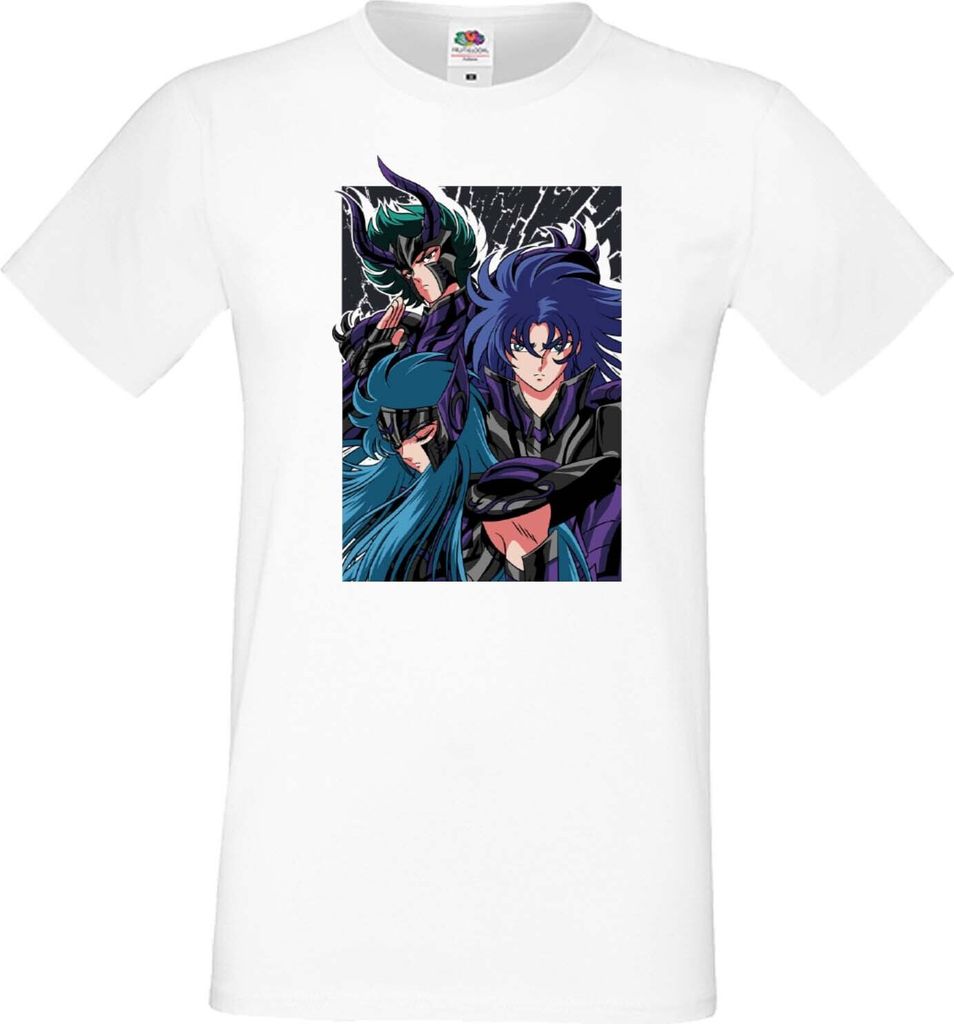 Herren T-Shirt Japan Manga Animation Comics Saint Anime Seiya Knights Of The Zodiac Poster Var-026 Saint Anime Seiya Knights Of The Zodiac Poster, ...