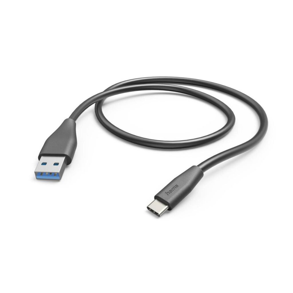 Hama 00201595 USB Kabel 1,5 m USB 2.0 USB A USB C Schwarz (00201595)