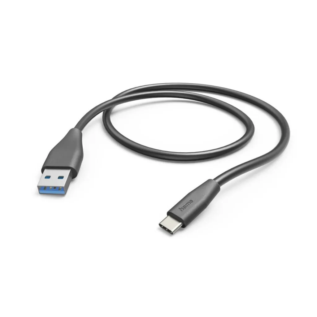 HAMA Cavo di Ricarica USB-C 1,5m Nero: Affidabilità per Tutta la Famiglia