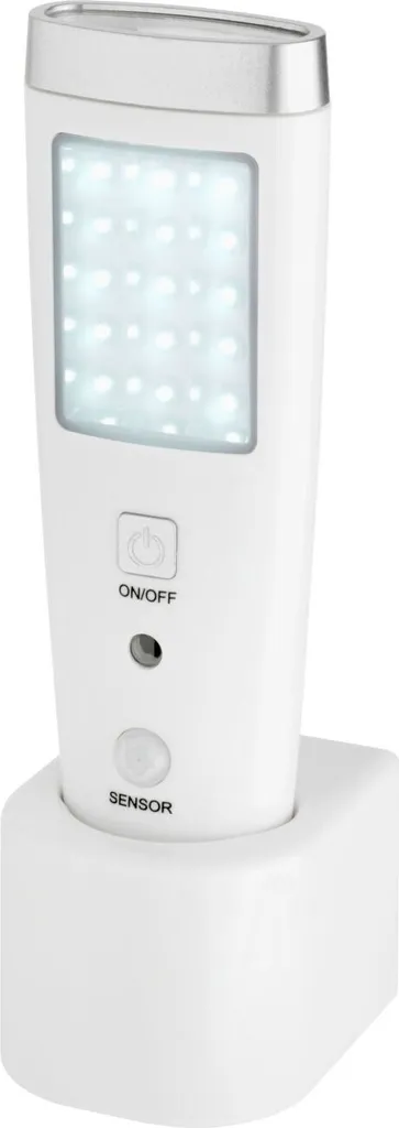Lampe de sécurité LED TFA LUMATIC GUARD 43.2033 blanc multifonction