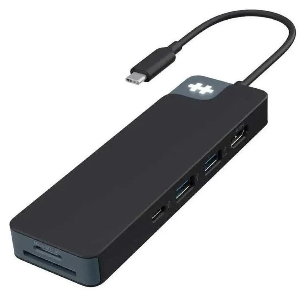 Station d'accueil USB-C 8-en-1 Hyper HyperDrive Flex pour Ordinateur