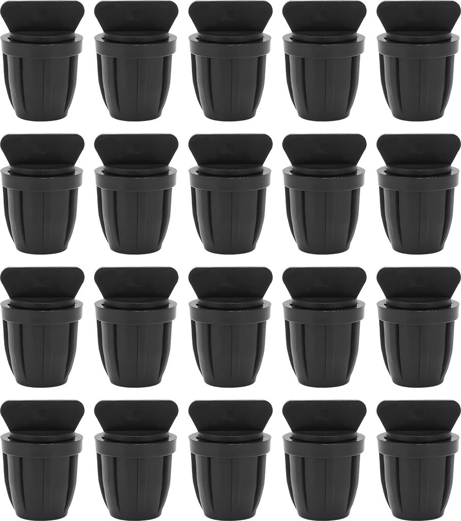 20 pièces 8/11 Bouchon d'extrémité de tuyau avec serrure, Image du produit 