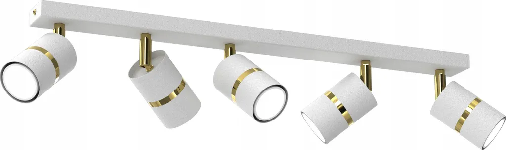 Illuminez les pièces sombres avec ce plafonnier 5 spots GU10 robuste