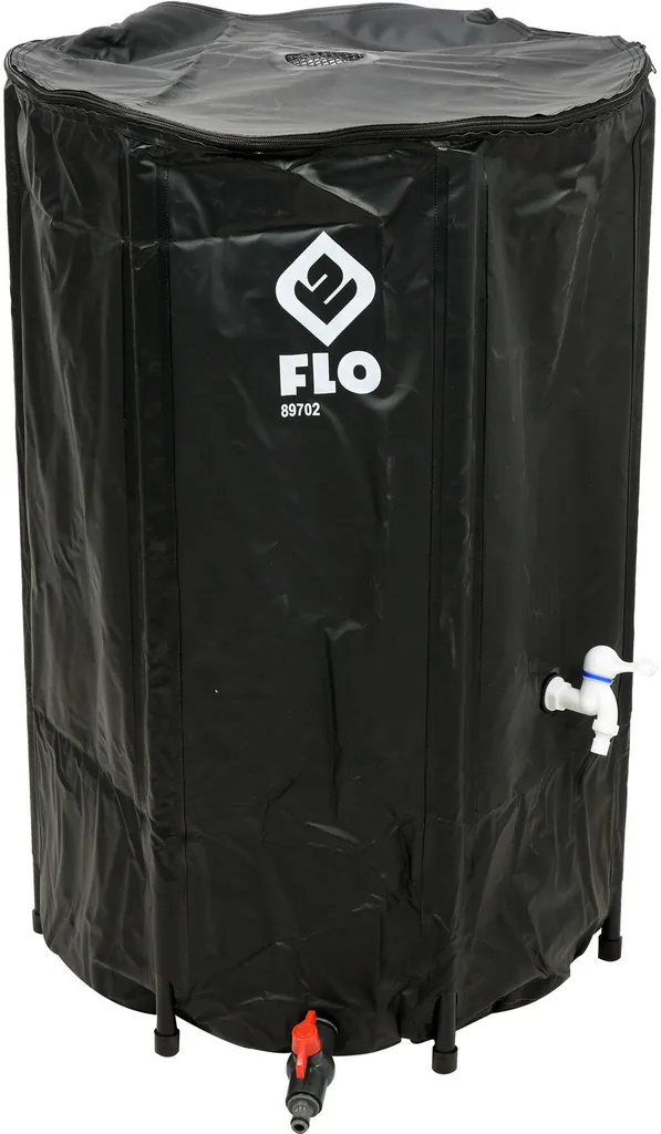Récupérateur d'eau de pluie 250 litres pour arrosage potager et fleurs