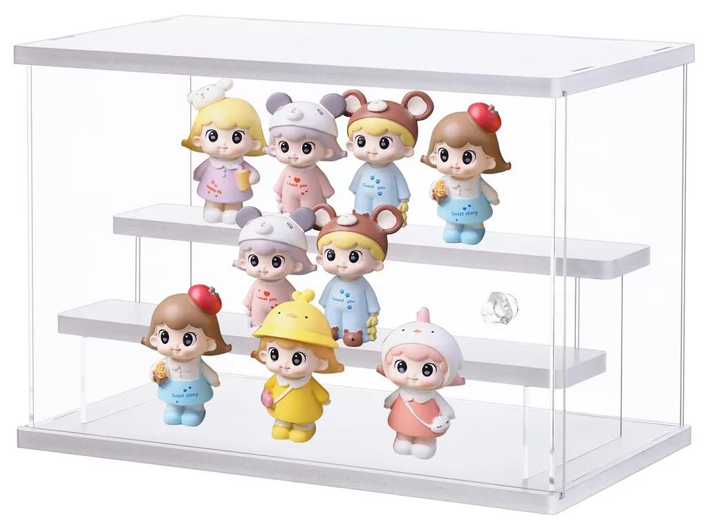 Vitrine en acrylique anti-poussière : finie la corvée de nettoyage