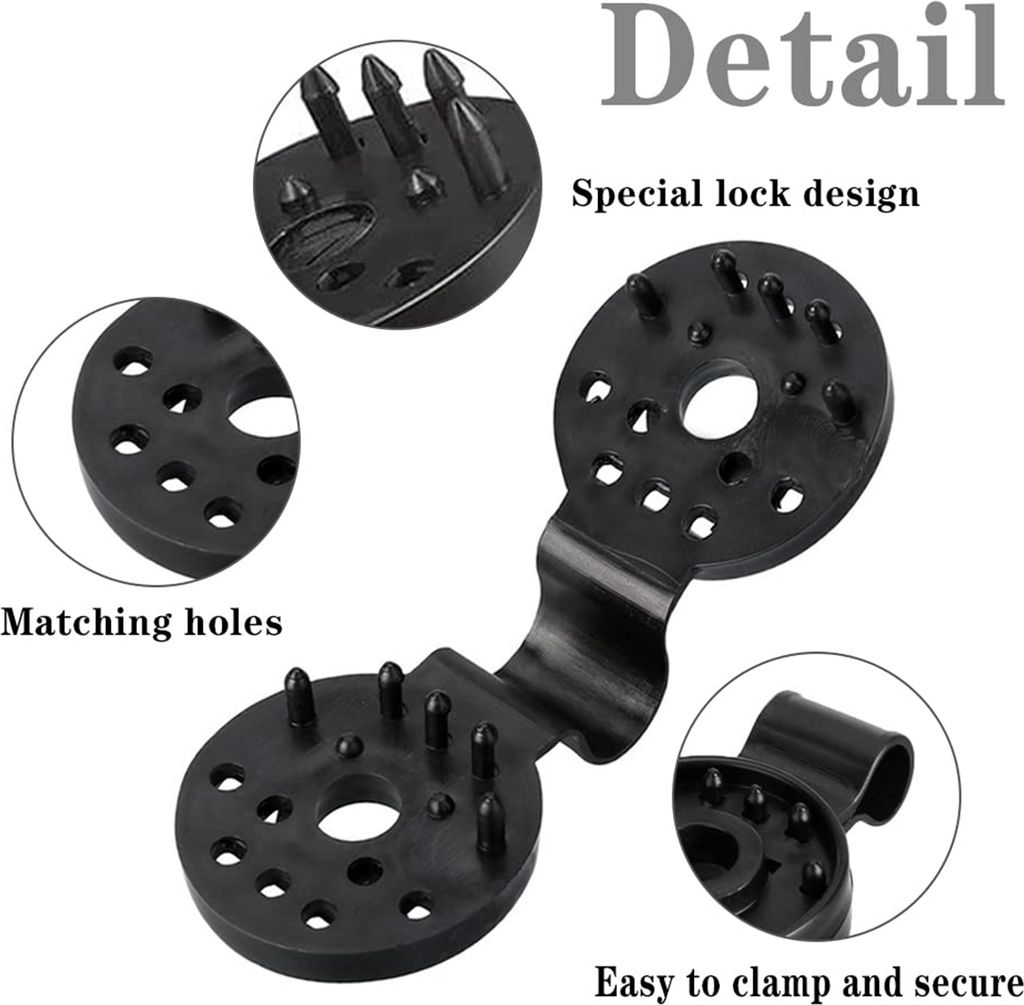 150 Stück Mesh Clip Ösen - Garten Gewächshaus Schattennetz Befestigung Clips