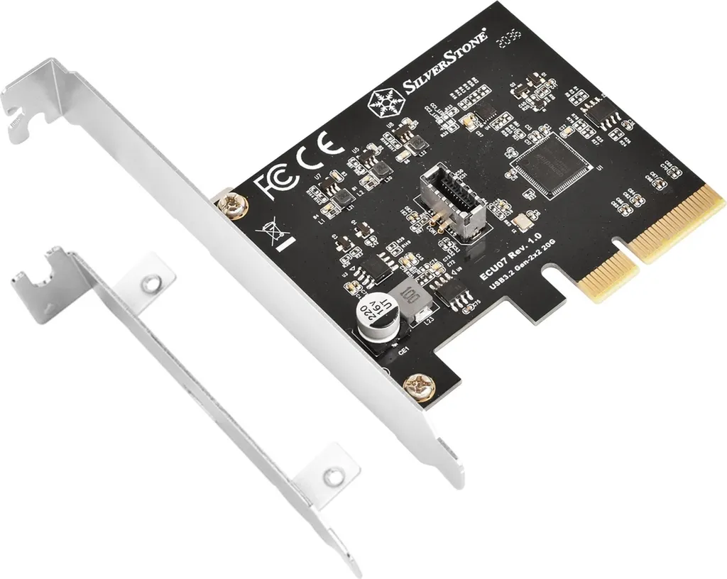 Fini les Transferts Lents : Carte PCIe USB 3.2 20Gbps SilverStone ECU07