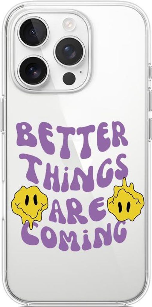 iPhone 16 Pro Max Clear Silicone Flexi Case, es kommen bessere Dinge