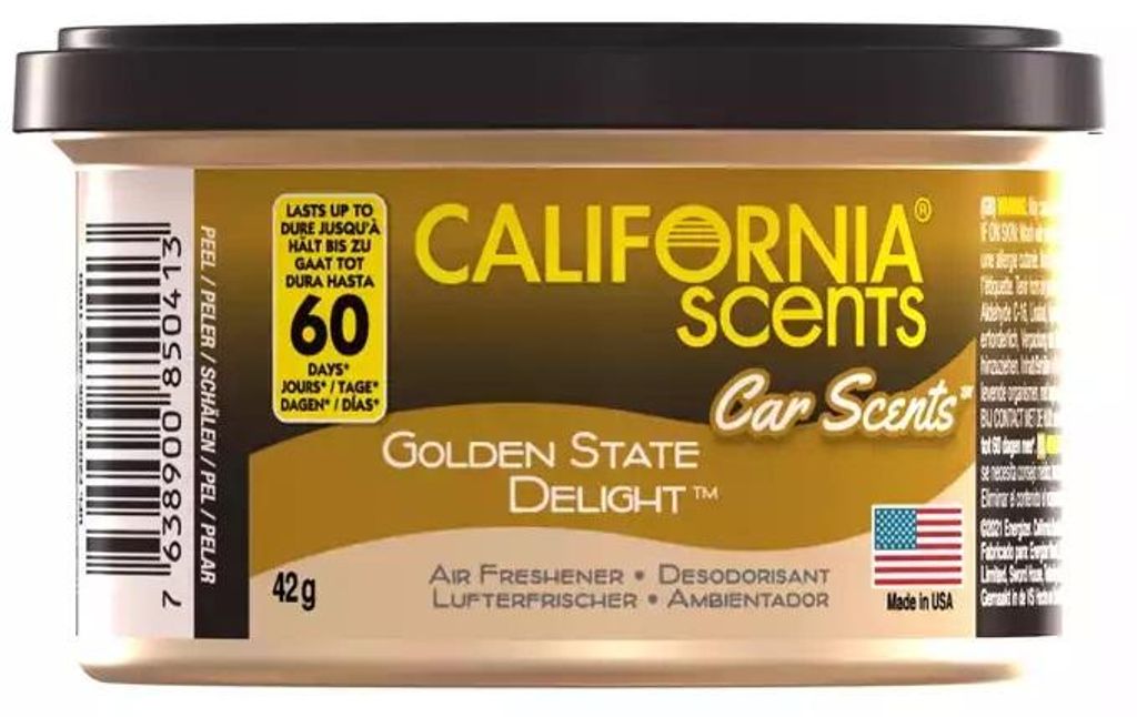 California Scents Golden State Delight Lufterfrischer Dose Produktbild 