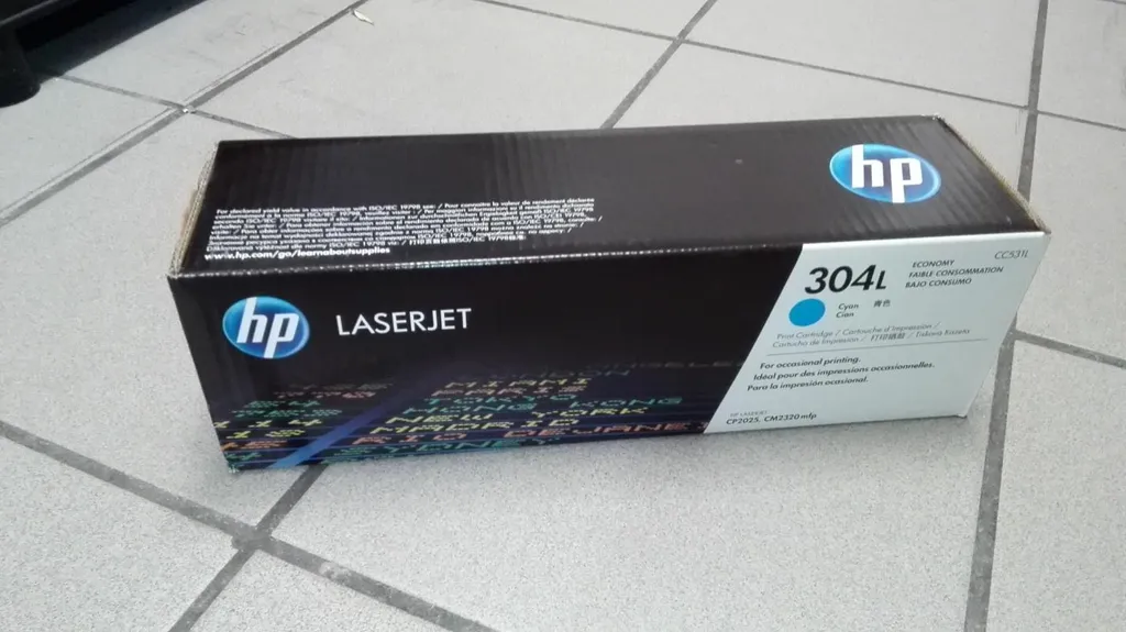Toner HP CC531L Ciano 304L: Stampe Perfette per Casa e Ufficio
